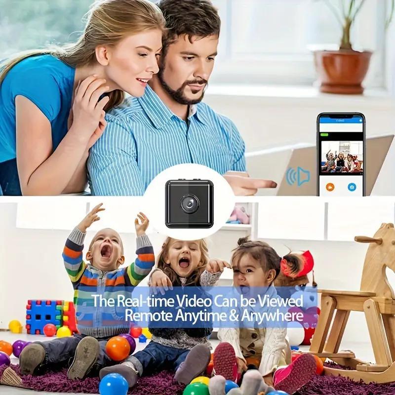 Modern Tech Cube Smart Home Camera Discreet 4K Surveillance