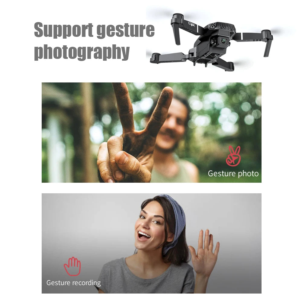 Drone HD 1080p – Vidéo Aérienne Facile et Stable